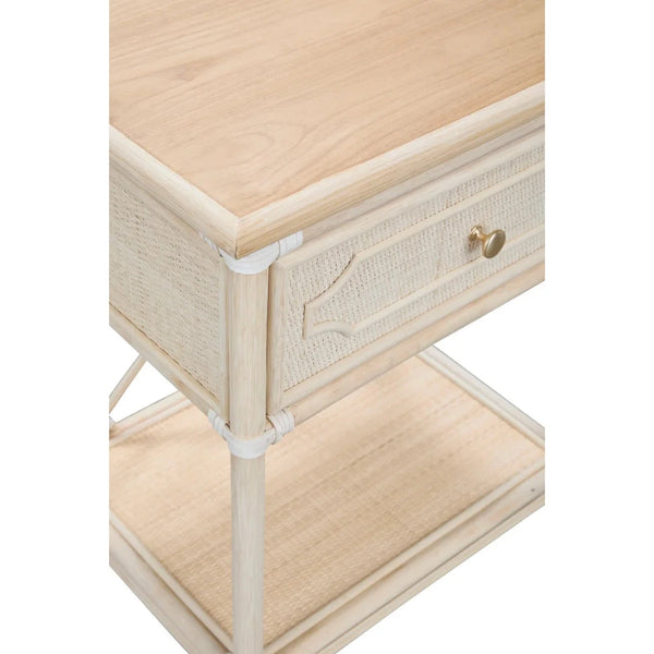 Custom Color Chippendale Side Table corner closeup