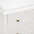 Custom Color Clermont Chest ribbed drawer closeup