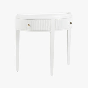 Custom Color Clermont Demilune Console