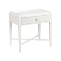 Custom Color Clermont Onse Drawer Nightstand with x base