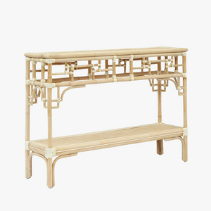 Custom Color Pagoda Small Console Table