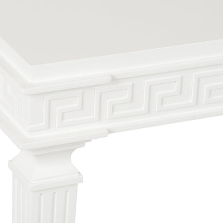 Custom Color Thalia Game Table - Greek Key Apron 