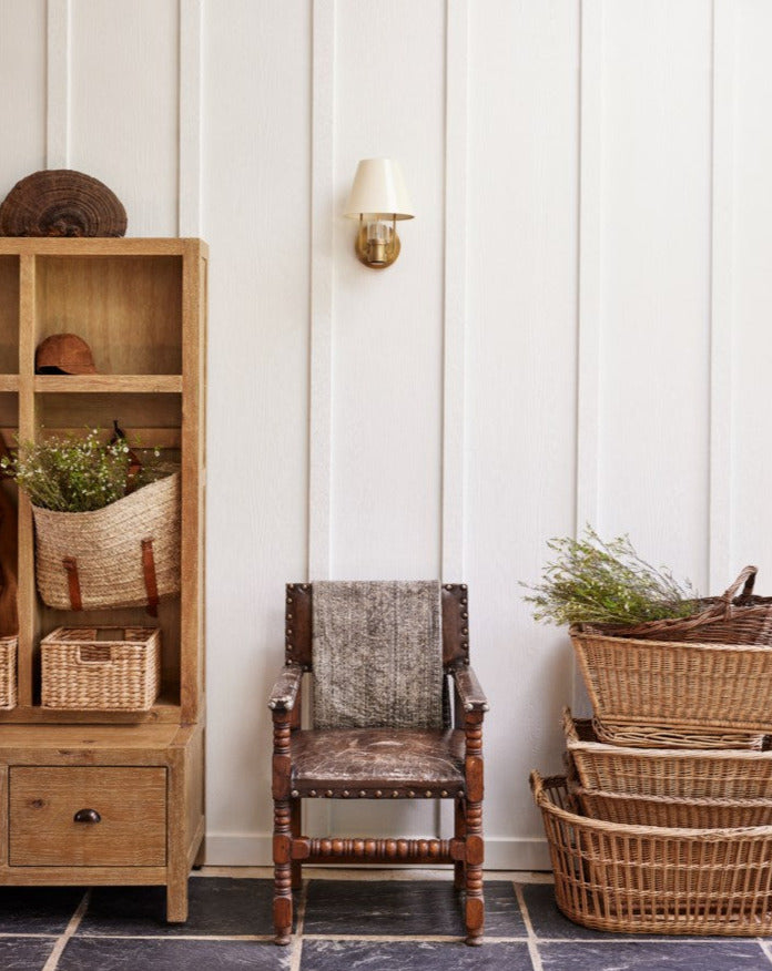 Kindle Wall Sconce Patina Brass Styled - Lauren Liess Lighting Collection