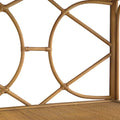 Fernandina Rattan Etagere Woven design detail