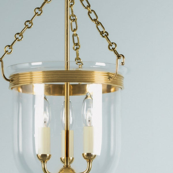 Bell Jar Rousham Glass Lantern from Mark D Sikes