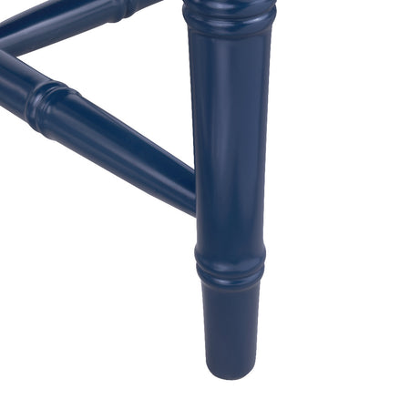 Highgrove Midnight Blue Side Chair Leg Detail
