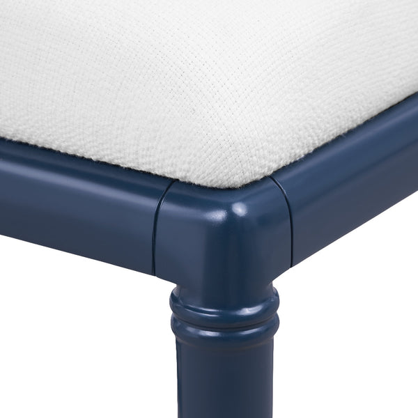 Highgrove Midnight Blue Side Chair Closeup