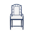 Highgrove Midnight Blue Arm Chair - Dear Keaton Chinoiserie Furniture
