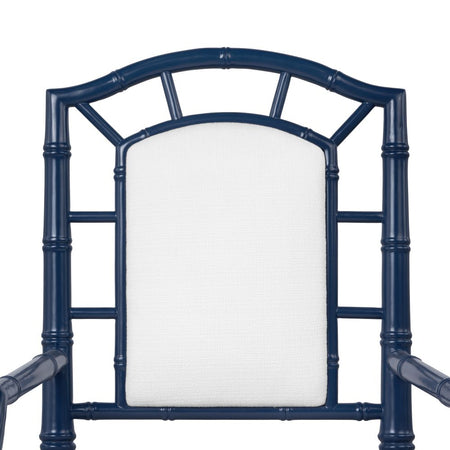 Highgrove Midnight Blue Arm Chair Closeup