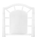 Highgrove White Counter Stool Back Details