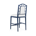 Highgrove Midnight Blue Counter Stool Chinoiserie Style