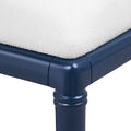 Highgrove Midnight Blue Counter Stool Material Closeup