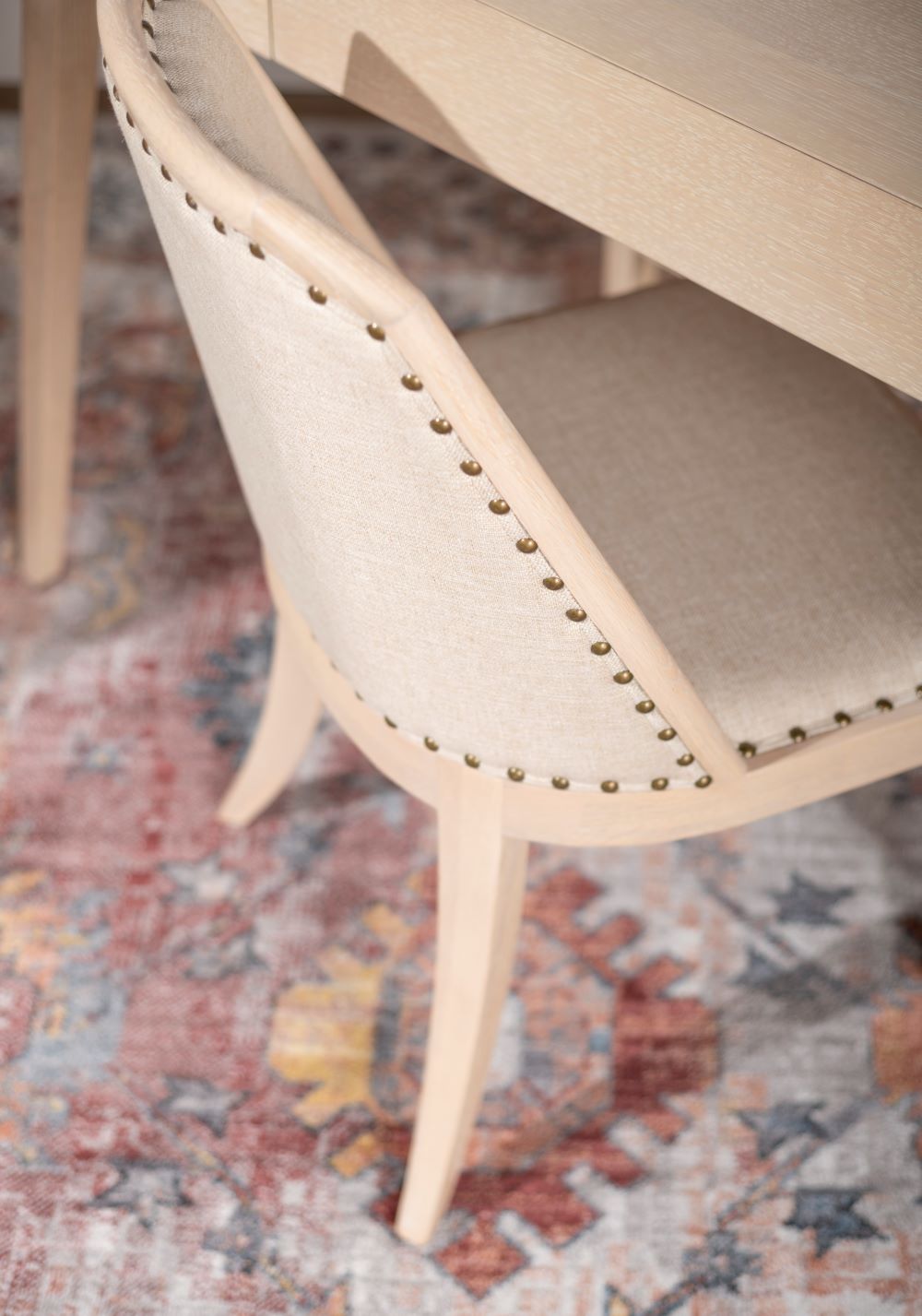 Aden Dining Chair with Nailheads