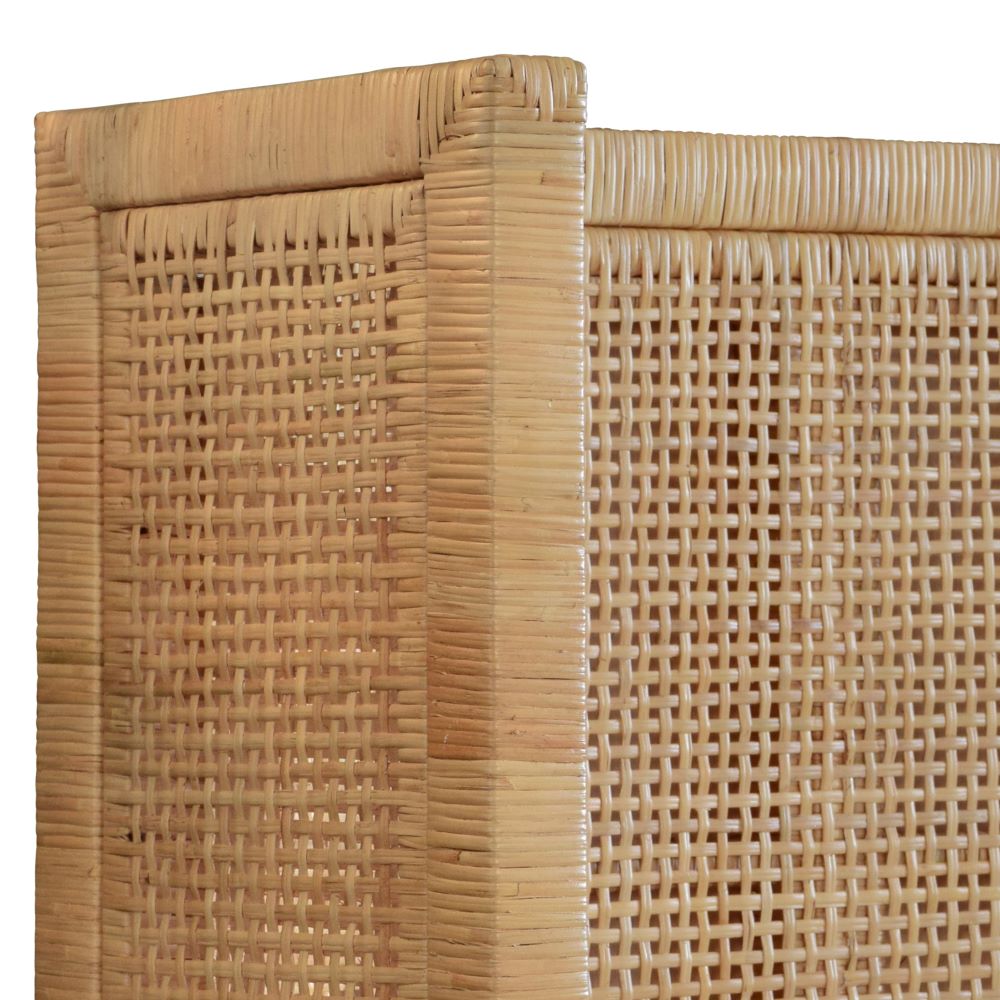 Dorian Woven Cane Bed Closeup