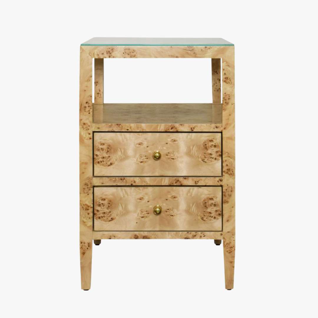 Daisy Burl Side Table