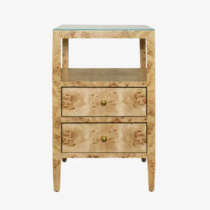 Daisy Burl Side Table