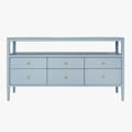 Damien Light Blue Console Table