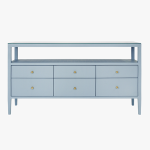 Damien Light Blue Console Table