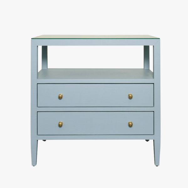 Damien Light Blue Side Table