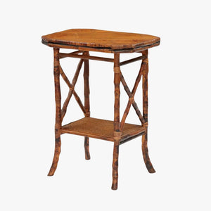 Daniel Tortoise Bamboo Accent Table