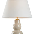 Daphne Sand Table Lamp - Tapered Linen Shade