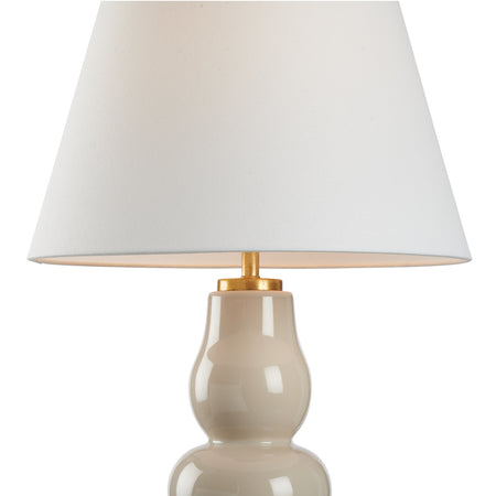 Daphne Sand Table Lamp - Tapered Linen Shade