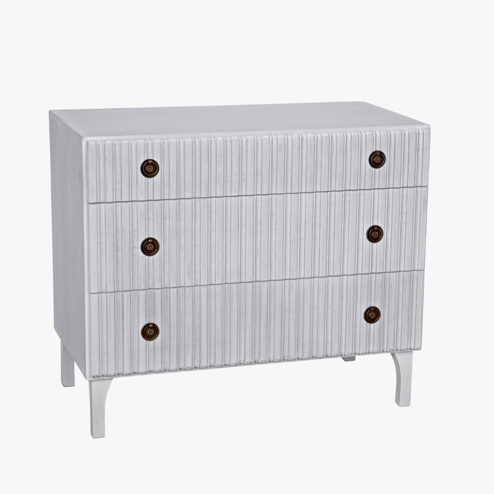Daryl Whitewash Dresser