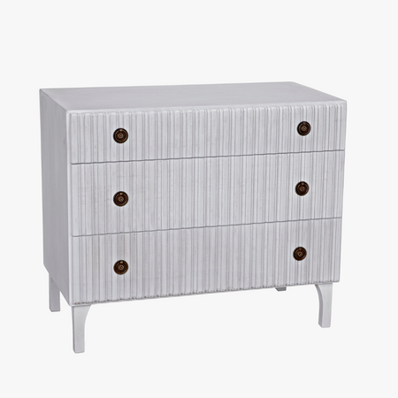 Daryl Whitewash Dresser