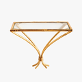 Delancey Wall Bracket - gold and glass