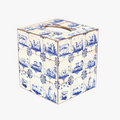Delft Tile Tissue Box Cover