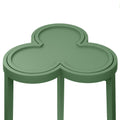 Deschamps Matte Lacquer Green Clover Side Table