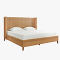 Dorian Woven Cane Bed