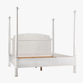 Douglas White Bed - four poster