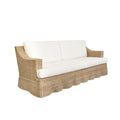Duchess Woven Rattan Sofa angle view