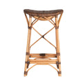 Dupont Rattan Counter Stool - backless style