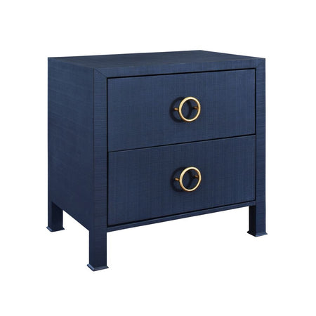 Miles Navy Nightstand