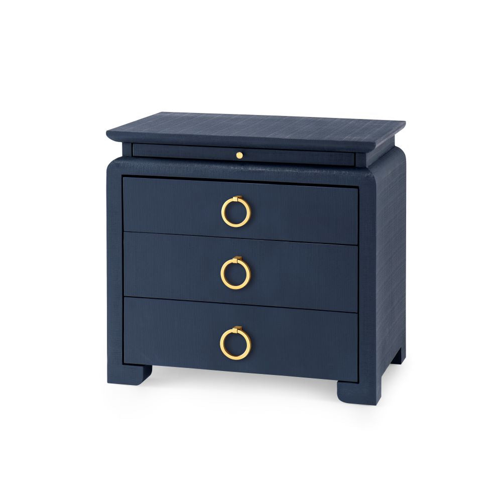 Zuri Storm Blue Nightstand from Dear Keaton