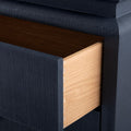 Zuri Storm Blue Nightstand drawer details