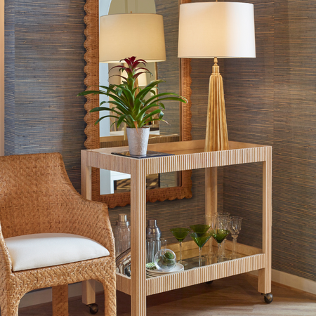 Bette Floor Mirror Styled