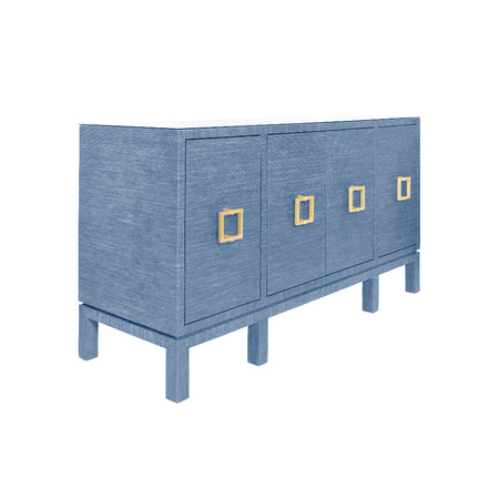 Edmond Blue Grasscloth Buffet from Dear Keaton