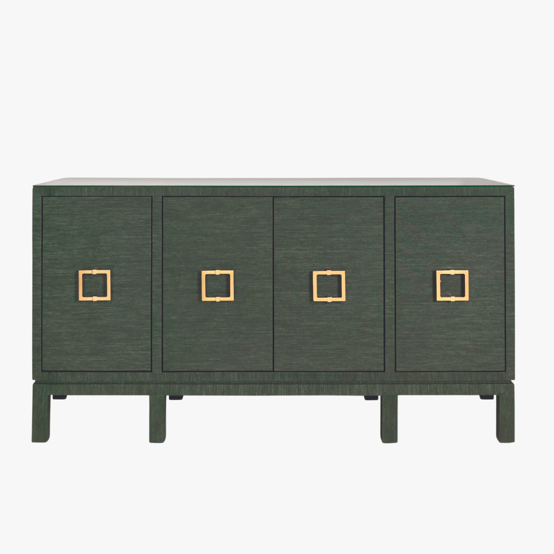 Edmond Forest Grasscloth Buffet by Dear Keaton