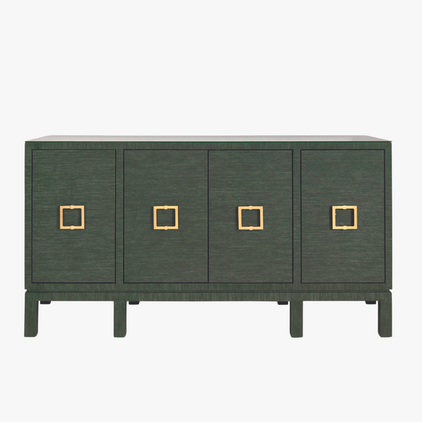 Edmond Forest Grasscloth Buffet