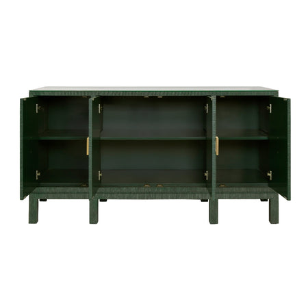 Edmond Forest Grasscloth Buffet