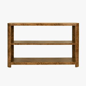 Elgin Dark Burl Console Table