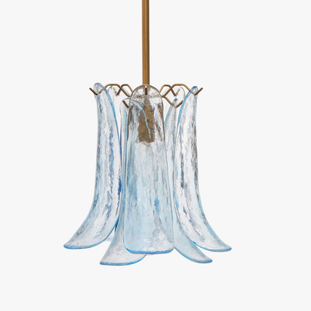 Eloise Blue Glass Pendant