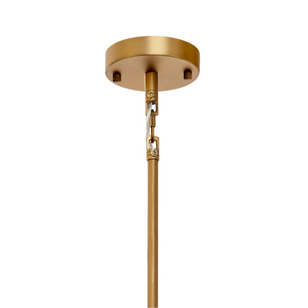 Eloise Blue Glass Pendant ceiling cap