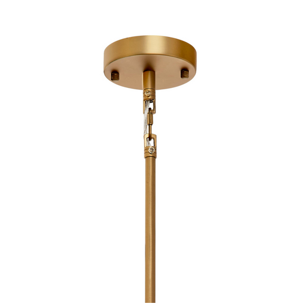 Eloise Clear Glass Pendant ceiling cap