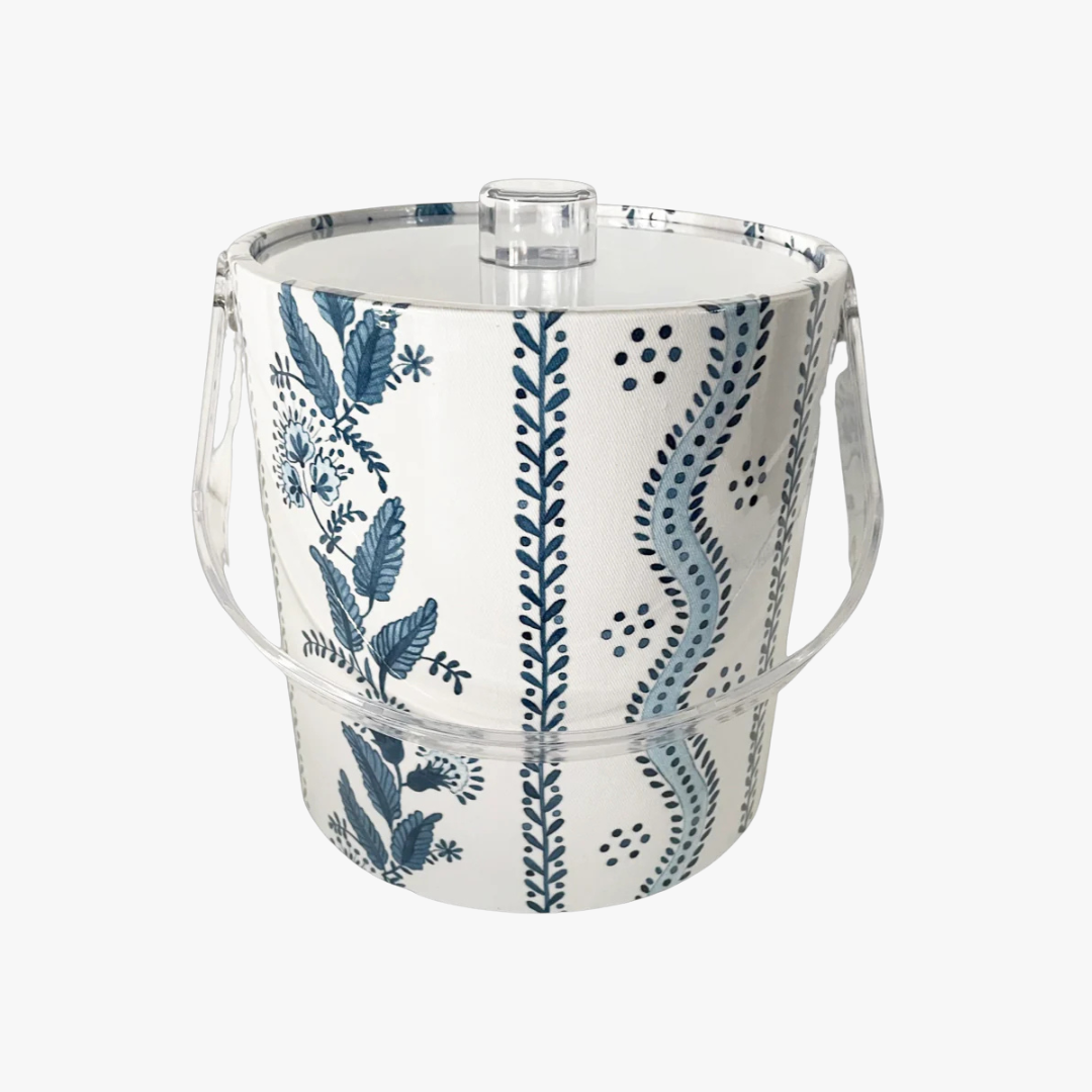 Emma Navy Acrylic Ice Bucket