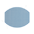 Emma Navy Two Sided Placemat - Cane Side