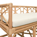 Fernandina Rattan Bench